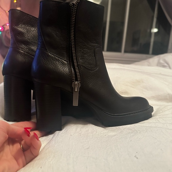 Lucky brand Leather Upper Black Boots
3 1/2 “ heel, size 7.5 - Picture 5 of 5